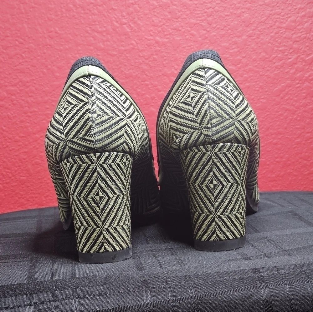 Lori Goldstein Block Heeled Pump Women's Size 11M_4